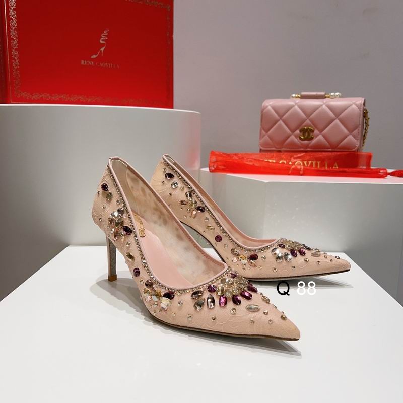Rene Caovilla sz35-40 7.5CM 3C K0905
