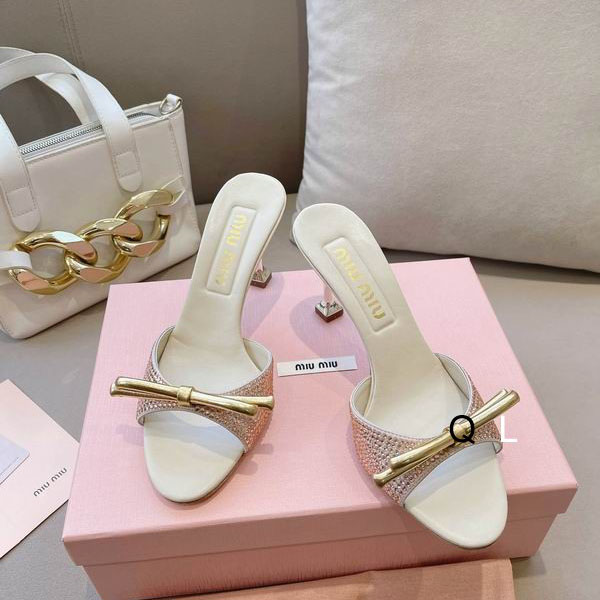 Miu Miu sz35-40 5.5 10.5CM 7C LL0102